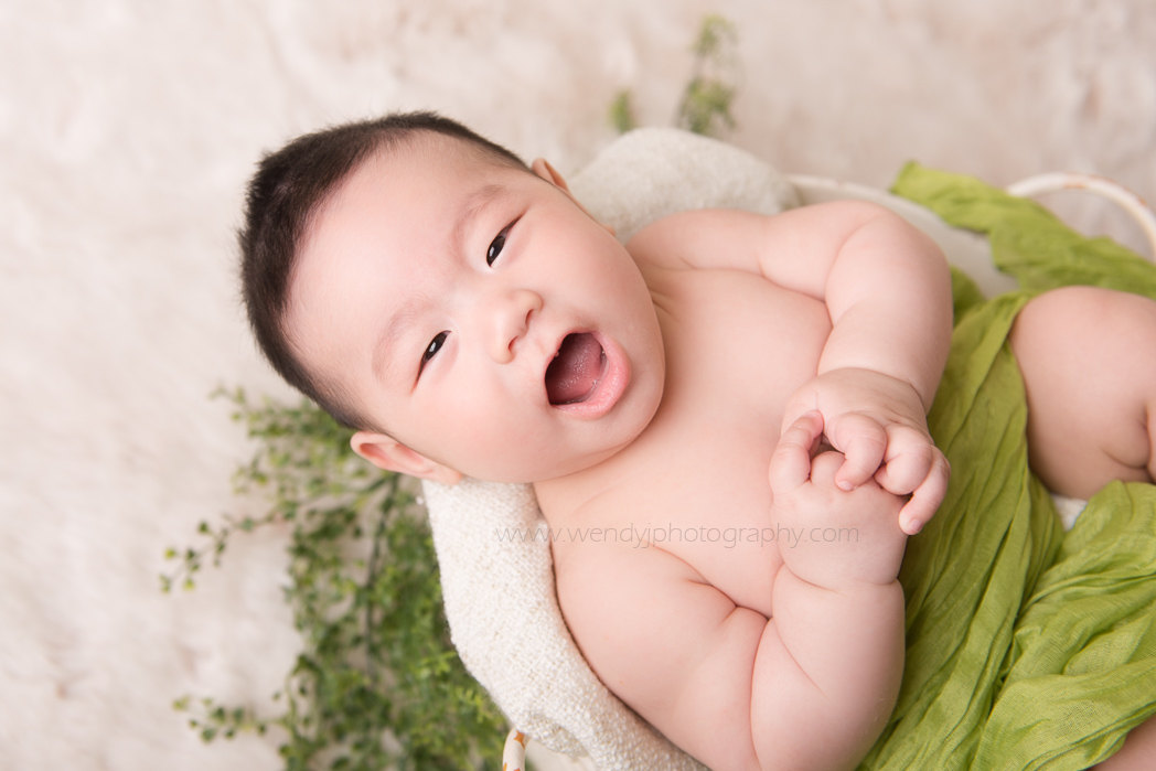 3 month old baby boy photography portrait, Vancouver B.C.
