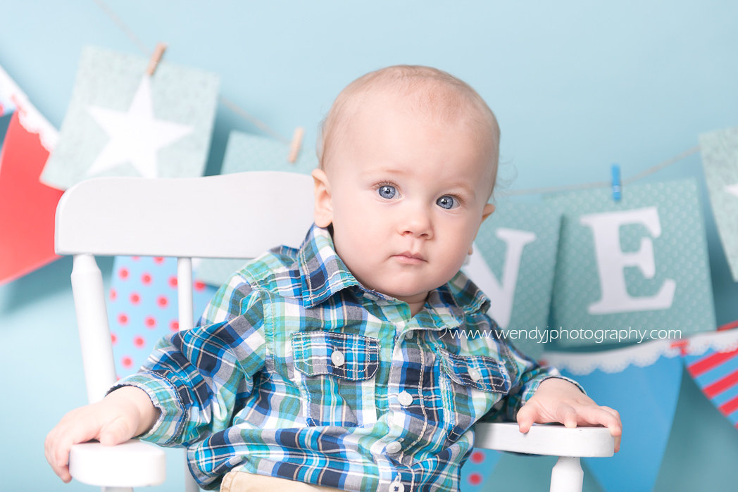 One year old baby boy photographed by Wendy J Photography, Vancouver B.C.