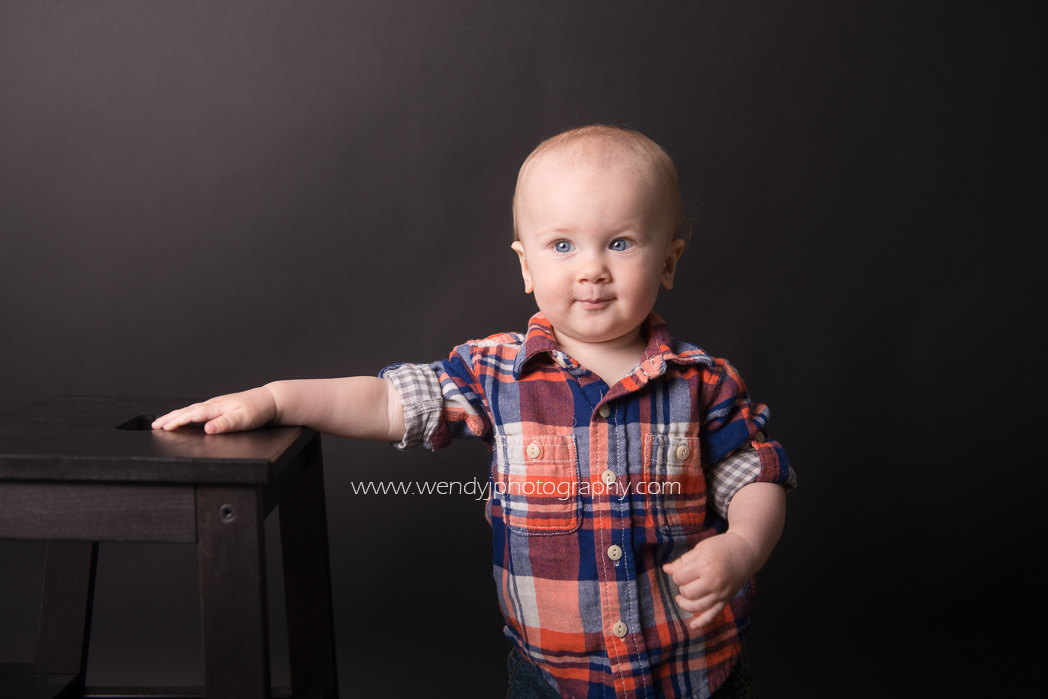 One year old baby boy photographed by Wendy J Photography, Vancouver B.C.