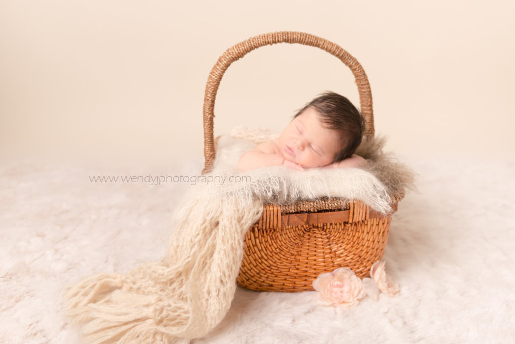 Vancouver newborn photography session by Wendy J Photography.