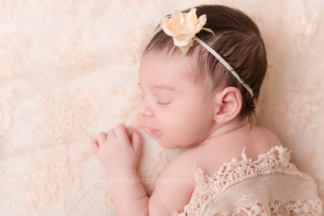 Newborn baby photography session in Vancouver B.C. Canada